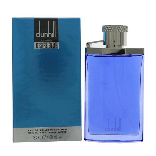 Dunhill Desire Blue by Alfred Dunhill Box for Men 3.4 Oz Eau De Toilette Spray