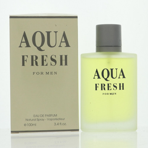 Aqua Fresh by Fragrance Couture Box for Men 3.4 Oz Eau De Parfum Spray