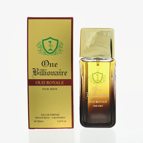 One Billionaire Oud Royale by Fragrance Couture Box for Men 3.4 Oz Eau De Parfum Spray