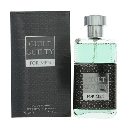 Guilt Guilty by Fragrance Couture Box for Men 3.4 Oz Eau De Parfum Spray