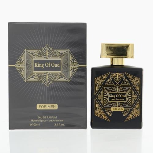 King Of Oud by Fragrance Couture Box for Men 3.4 Oz Eau De Parfum Spray