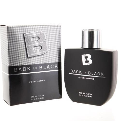 Back In Black by Erica Taylor Box for Men 3.4 Oz Eau De Parfum Spray