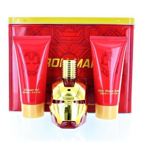 Iron Man by Marvel Gift Set for Children 3 Piece Gift Set - 3.4 Oz Eau De Toilette Spray