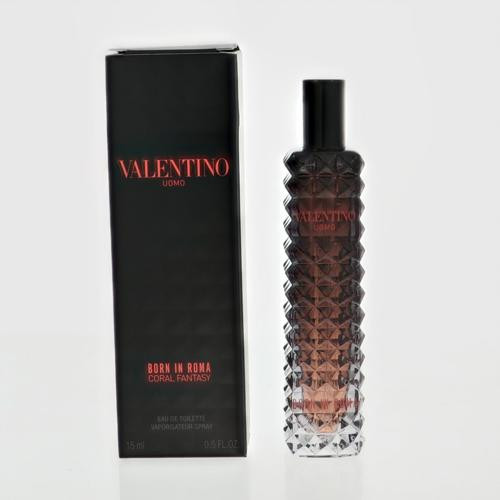 Born In Roma Coral Fantasy by Valentino Mini for Men 0.5 Oz Eau De Toilette Spray