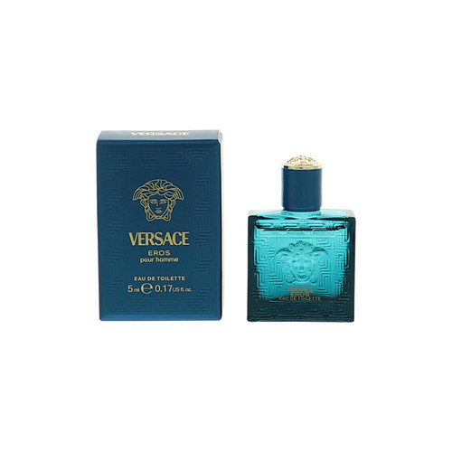 Versace Eros by Versace Mini for Men 0.17 Oz Eau De Toilette Splash