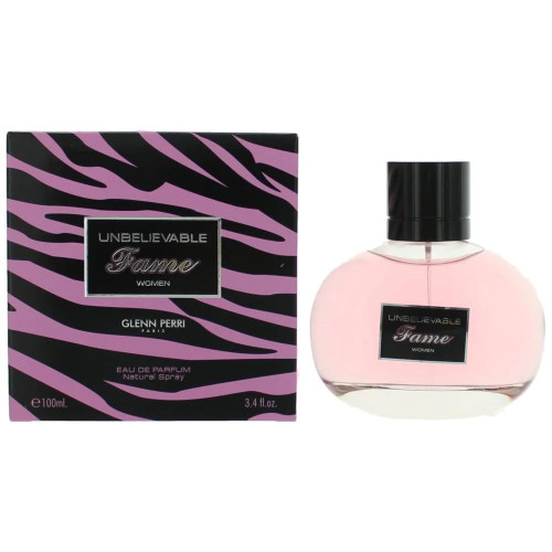 Unbelievable Fame by Glenn Perri Box for Women 3.4 Oz Eau De Parfum Spray