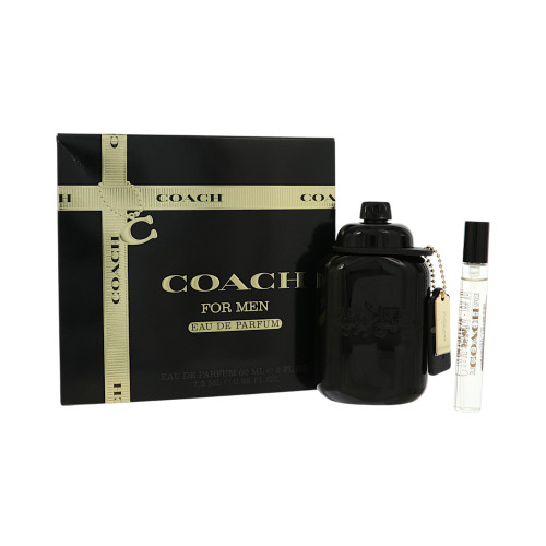 Coach Men by Coach Gift Set for Men 2 Piece Gift Set For Men - 2.0 Oz Eau De Parfum Spray, 0.25 Oz Eau De Parfum