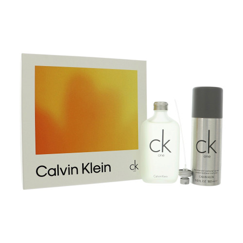 Ck One by Calvin Klein Gift Set for Unisex 2 Piece Gift Set For Unisex - 3.4 Oz Eau De Toilette Spray, 5.0 Oz Deodorant