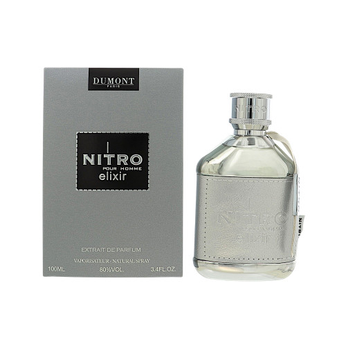 Nitro Elixir by Dumont Box for Men 3.4 Oz Extrait De Parfum Spray