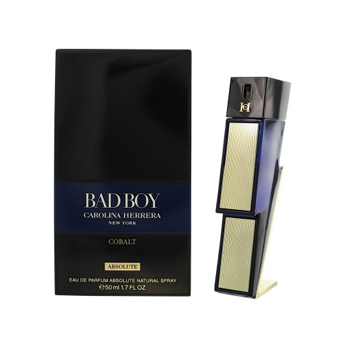 Bad Boy Cobalt Absolute by Carolina Herrera Box for Men 1.7 Oz Eau De Parfum Spray