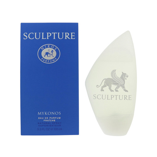 Sculpture Mykonos by Nikos Box for Men 3.3 Oz Eau De Parfum Spray