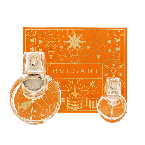 Bvlgari Omnia Crystalline by Bvlgari Gift Set for Women 2 Piece Gift Set - 3.4 Oz Eau De Toilette Spray