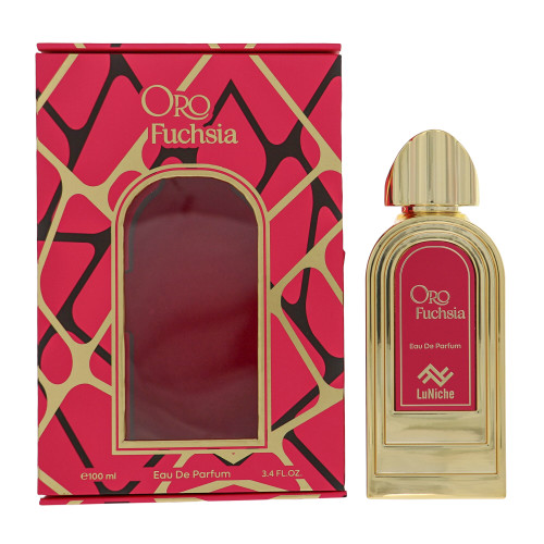 Oro Fuchsia by Luniche Box for Unisex 3.4 Oz Eau De Parfum Spray