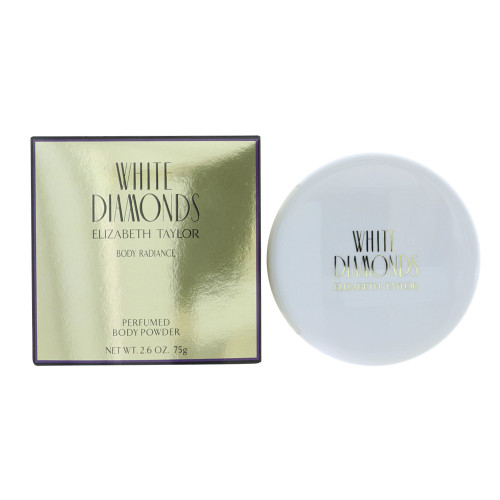 White Diamonds by Elizabeth Taylor Box for Women 2.6 Oz Body Powder