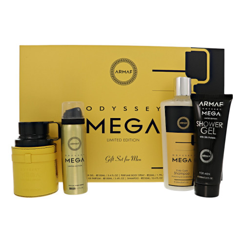 Odyssey Mega Limited Edition by Armaf - 4 Piece Gift Set For Men bottle for Men