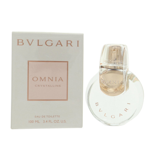 Omnia Crystalline by Bvlgari Box for Women 3.4 Oz Eau De Toilette Spray