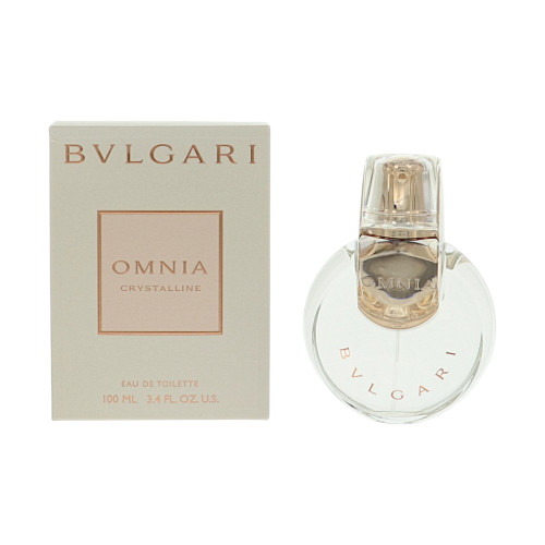 Omnia Crystalline by Bvlgari - 3.4 oz Eau De Toilette Spray bottle for Women