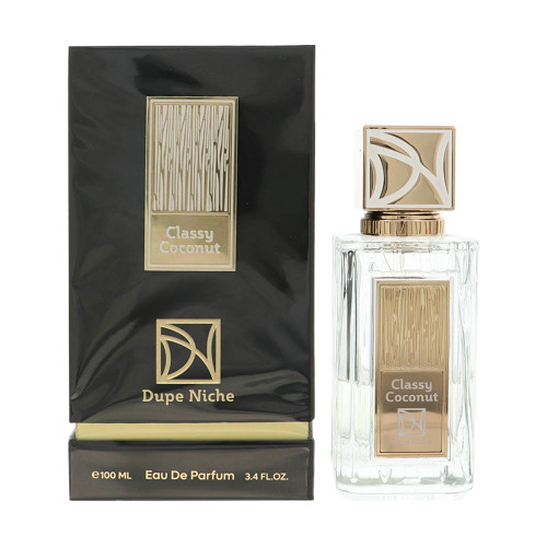 Classy Coconut by Dupe Niche Box for Unisex 3.4 Oz Eau De Parfum Spray