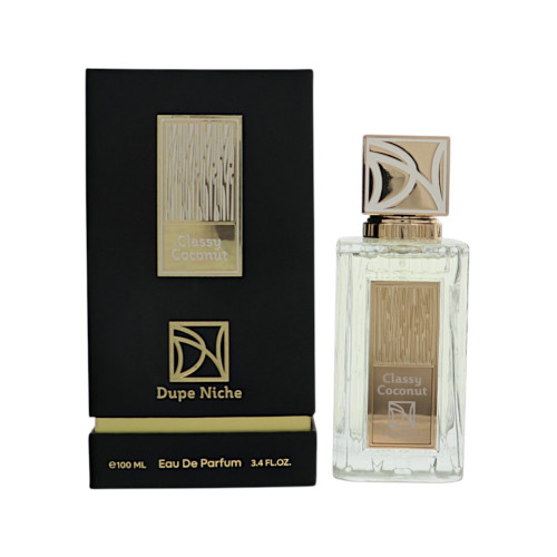 Classy Coconut by Dupe Niche Box for Unisex 3.4 Oz Eau De Parfum Spray