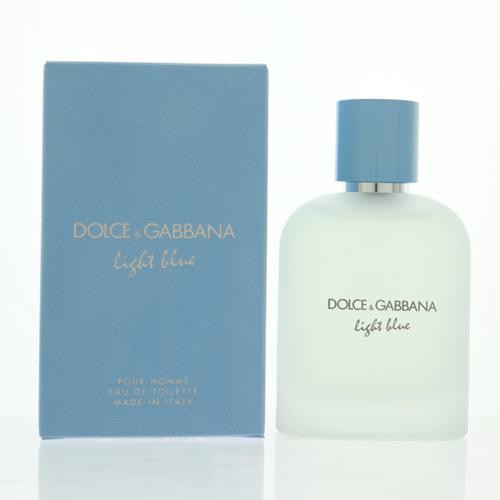 Light Blue by Dolce & Gabbana Box for Men 3.3 Oz Eau De Toilette Spray
