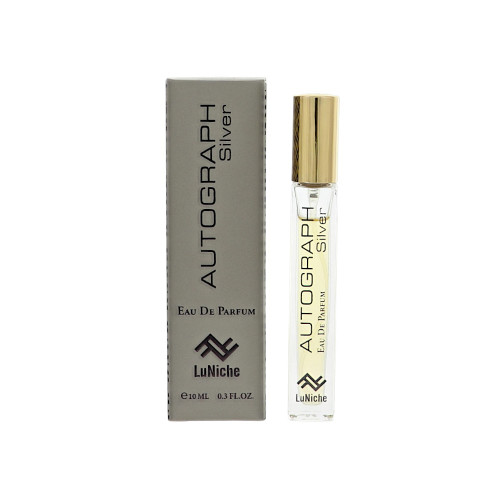 Autograph Silver by Luniche - 0.3 oz Eau De Parfum Spray bottle for Men