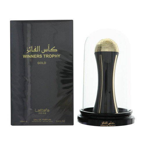 Winners Trophy Gold by Lattafa Box for Men 3.4 Oz Eau De Parfum Spray