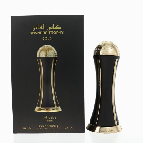Winners Trophy Gold by Lattafa Box for Men 3.4 Oz Eau De Parfum Spray