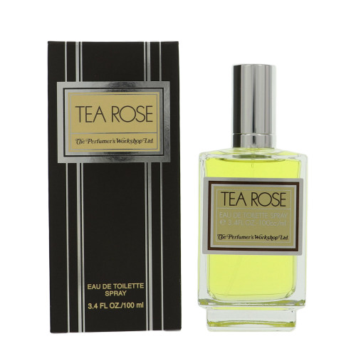 Tea Rose by Perfumers Workshop Box for Women 3.4 Oz Eau De Toilette Spray