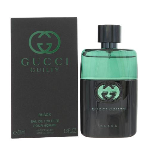 Guilty Black by Gucci Box for Men 1.6 Oz Eau De Toilette Spray Guilty Black by Gucci Box for Men 1.6 Oz Eau De Toilette Spray