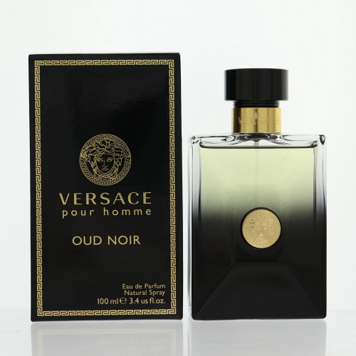 Versace Oud Noir by Versace Box for Men 3.4 Oz Eau De Parfum Spray Versace Oud Noir by Versace Box for Men 3.4 Oz Eau De Parfum Spray