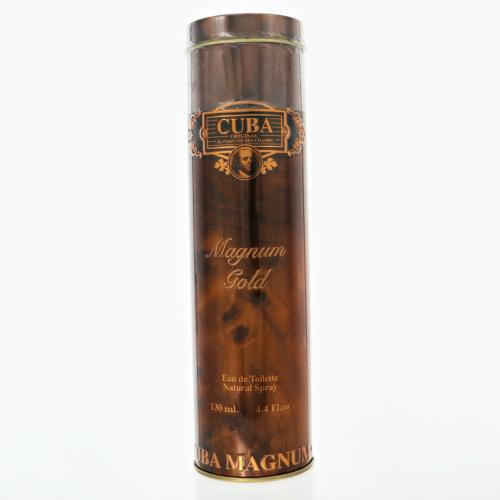Cuba Gold Magnum by Cuba Box for Men 4.4 Oz Eau De Toilette Spray Cuba Gold Magnum by Cuba Box for Men 4.4 Oz Eau De Toilette Spray