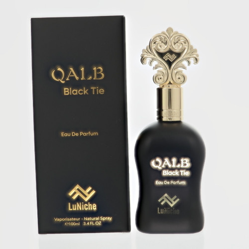 Qalb Black Tie by Luniche Box for Unisex 3.4 Oz Eau De Parfum Spray