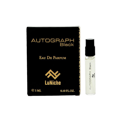 Autograph Black by Luniche - 0.1 oz Eau De Parfum Spray bottle for Men
