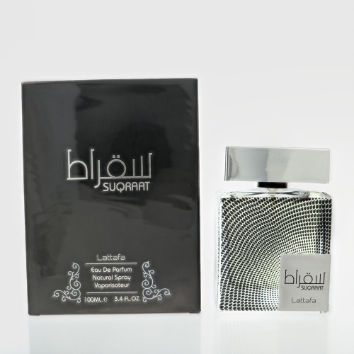 Suqraat by Lattafa - 3.4 oz Eau De Parfum Spray bottle for Men