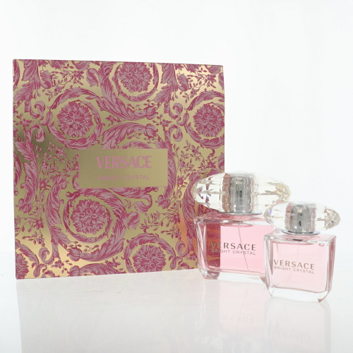 Bright Crystal by Versace Gift Set for Women 3 Oz Eau De Toilette Spray