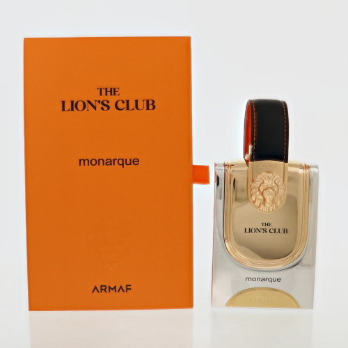 The Lion's Club Monarque by Armaf Box for Men 3.4 Oz Eau De Parfum Spray