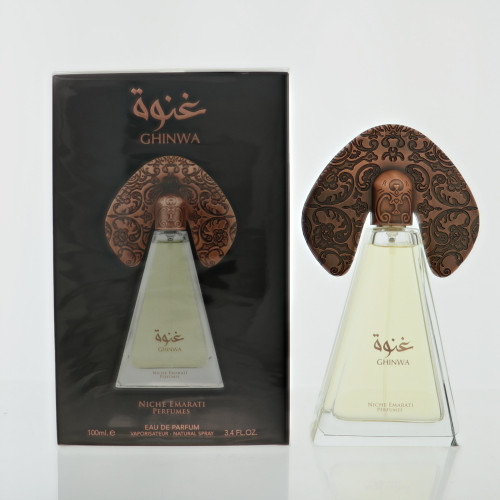 Niche Emarati Ghinwa by Lattafa Box for Men 3.4 Oz Eau De Parfum Spray