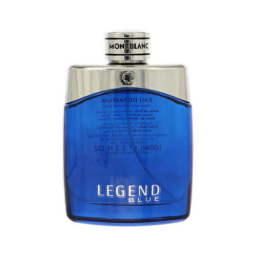 Mont Blanc Legend Blue by Montblanc Tester for Men 3.3 Oz Eau De Parfum Spray