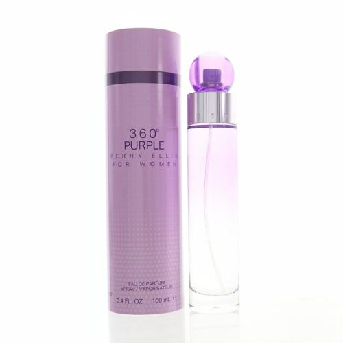 Perry Ellis 360 Purple by Perry Ellis Box for Women 3.4 Oz Eau De Parfum Spray