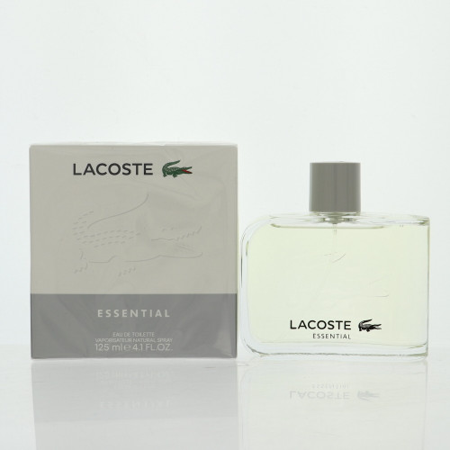 Lacoste Essential by Lacoste Box for Men 4.1 Oz Eau De Toilette Spray