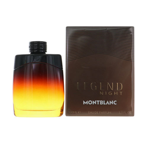 Mont Blanc Legend Night by Montblanc Box for Men 3.3 Oz Eau De Parfum Spray