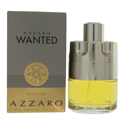 Azzaro Wanted by Azzaro Box for Men 3.38 Oz Eau De Toilette Spray
