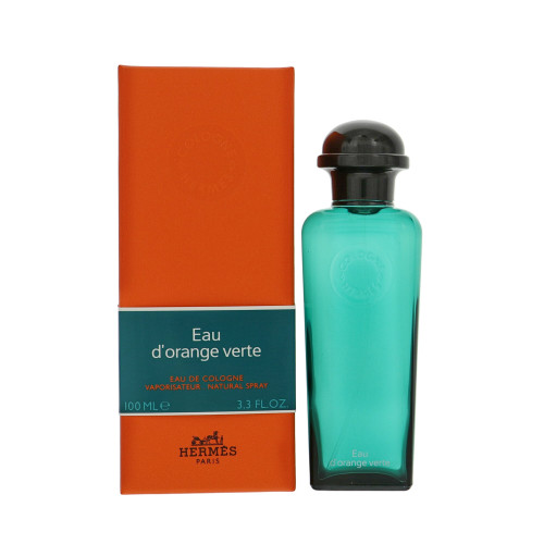 Eau D'orange Verte by Hermes Box for Men 3.3 Oz Eau De Cologne Spray
