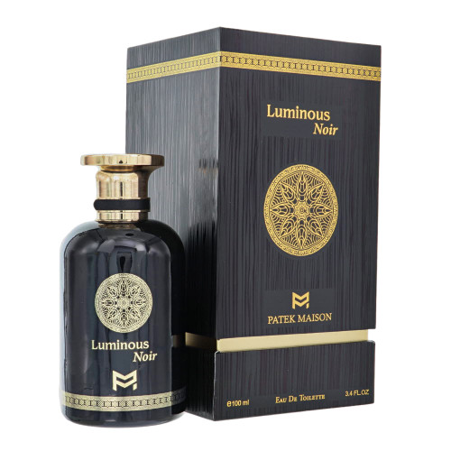 Luminous Noir by Patek Maison Box for Men 3.4 Oz Eau De Toilette Spray