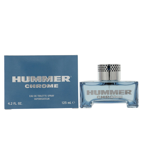 Hummer Chrome by Hummer Box for Men 4.2 Oz Eau De Toilette Spray