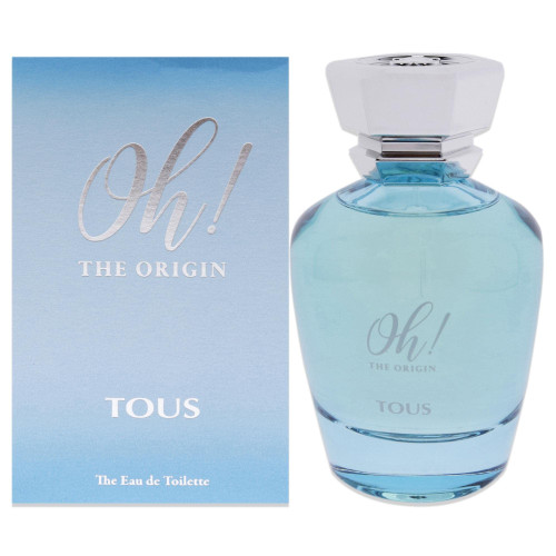 Oh The Origin Blue by Tous Box for Women 3.4 Oz The Eau De Toilette Spray