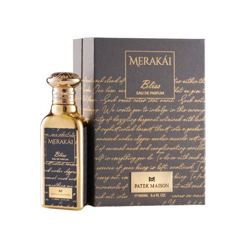 Merakai Bliss by Patek Maison Box for Men 3.4 Oz Eau De Parfum Spray