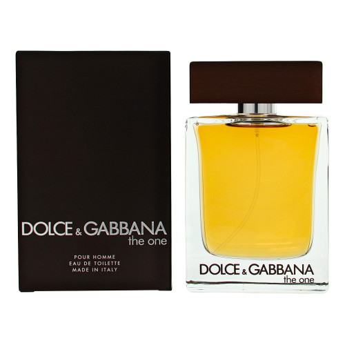 D & G The One by Dolce & Gabbana Box for Men 3.3 Oz Eau De Toilette Spray