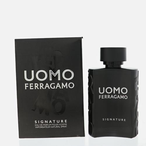 Uomo Signature by Salvatore Ferragamo Box for Men 3.4 Oz Eau De Parfum Spray