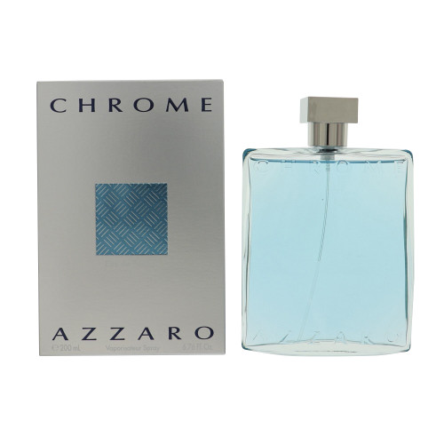 Chrome by Azzaro Box for Men 6.76 Oz Eau De Toilette Spray